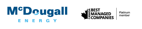 McDougall Energy Recognized as One of Canada's Best Managed Companies 1 McDougall Energy Logo with Canada's Best Managed Companies Platinum member logo